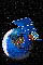 satellite and full view of earth, north america