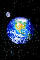 earth and moon, view of north america