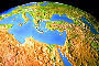 globe, view of europe