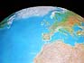 earth view of europe