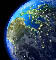 earth view of europe and africa