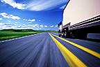 truck on highway